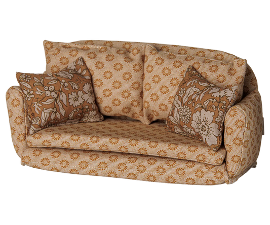 Sofa bed, Mouse, Large - Ocher (Preorder - Available Early October)