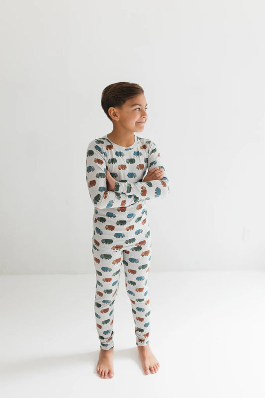 Trash Trucks Two Piece Set