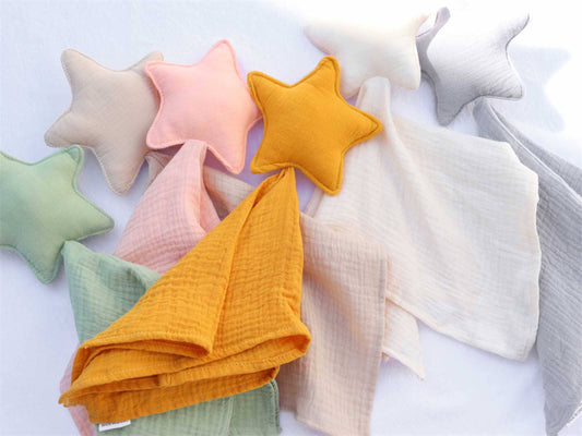 Star Baby Lovey - Yellow