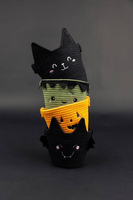 Frankenstein Trick or Treat Basket