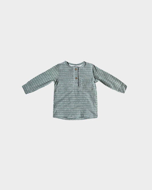 Boy's Henley Shirt in Dash