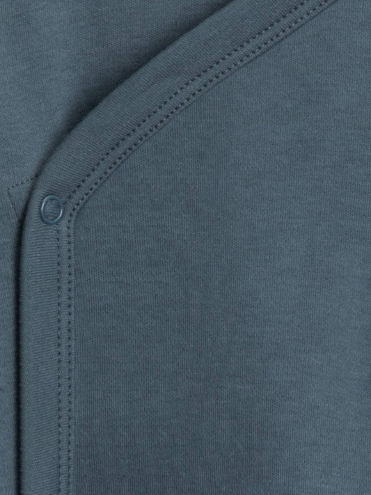 Organic Newborn Indy Kimono Gown - Harbor