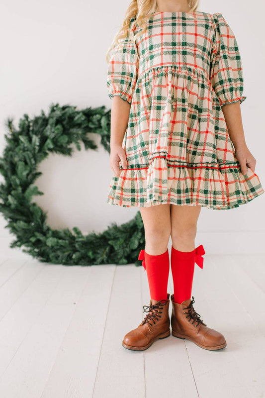 Kiki Dress in Classic Plaid