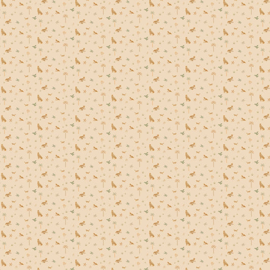 Little Leopards Organic Fitted Crib Sheet