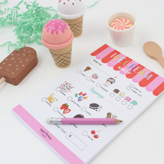Inklings Tiny Townβ’ Play Notepad - Ice Cream Shop