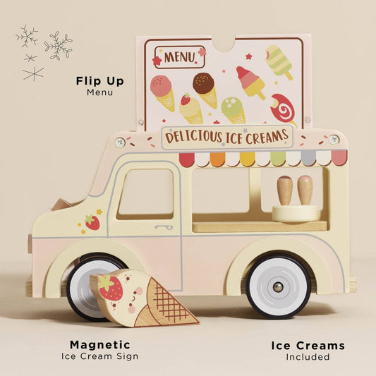 Wooden Ice Cream Van