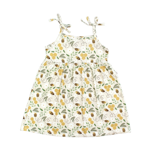 Happy Honey Bees Bamboo Sundress