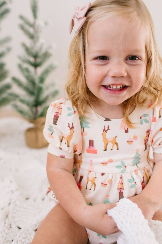 Puff Romper in Nutcracker | Baby Bubble