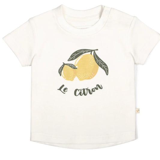 Organic Crew Neck Tee - Le Citron