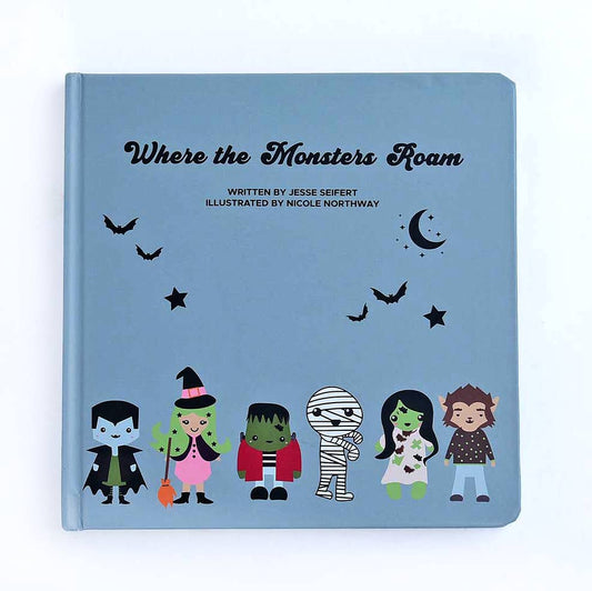 Where the Monsters Roam Board Book