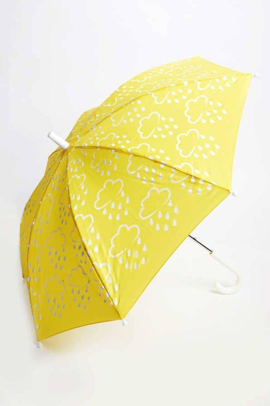 Little Kids Color Changing Umbrella in Yellow