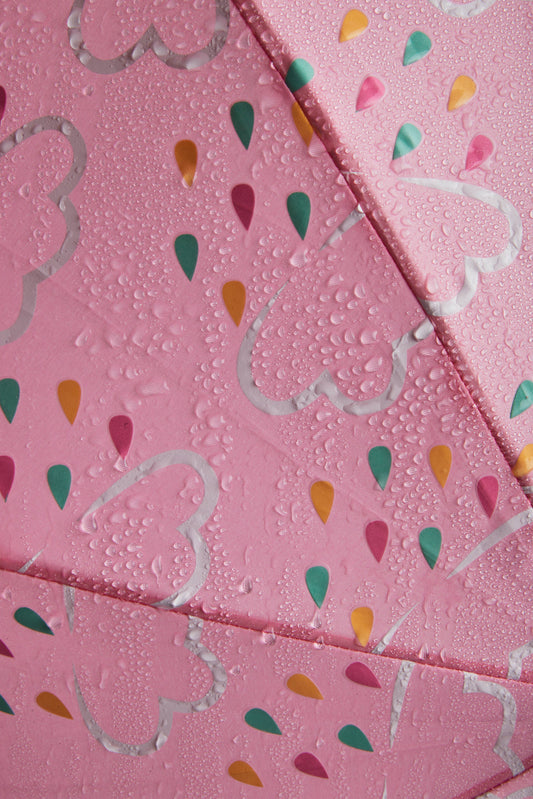 Little Kids Color Changing Umbrella in Baby Pink