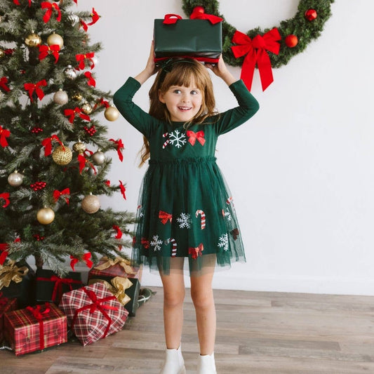 Emerald Green Velvet Bow Christmas Headband - Hair Bows