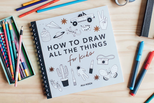 All the Things: How to Draw Books for Kids (Spiral)