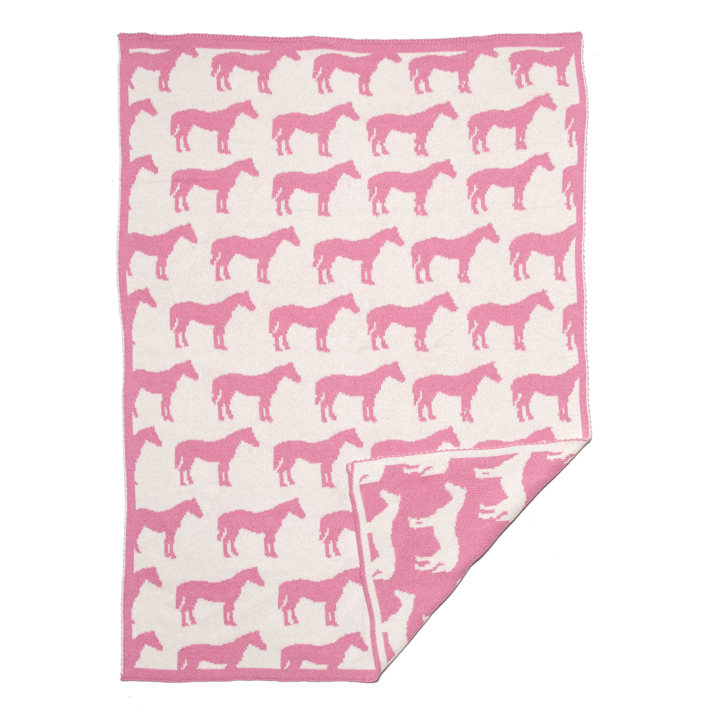 Baby Reversible Pony Blanket