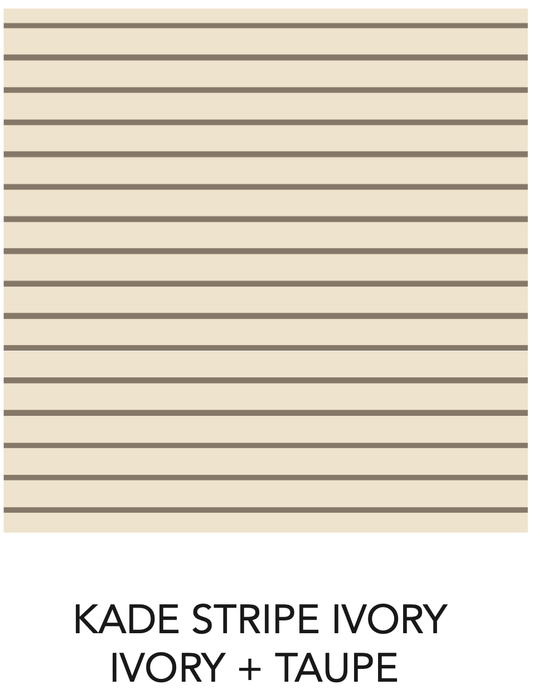 Organic Riley Kimono Wrap Top and Pant Set-Kade Stripe/Taupe