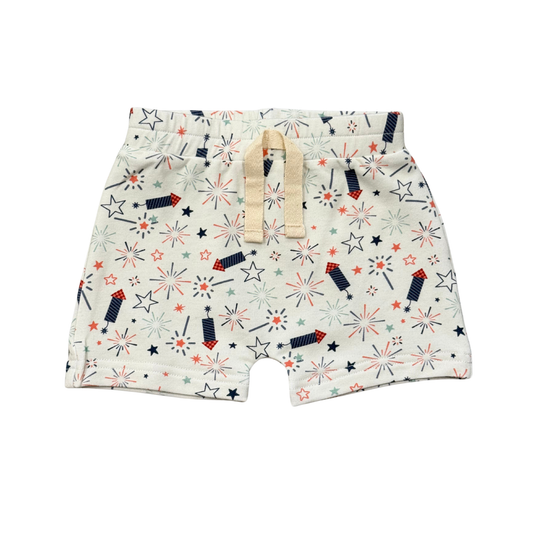 Fireworks Harem Shorts