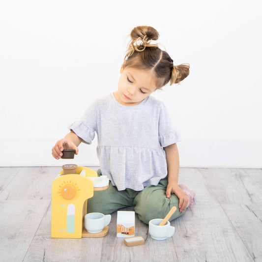 Barista in Training Wooden Coffee Toy Set