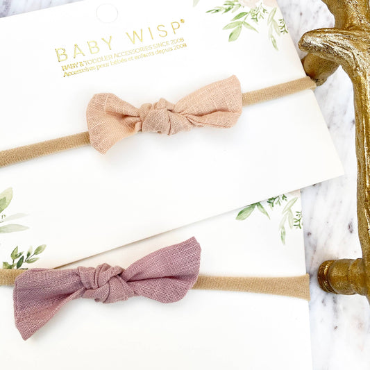 Megan Tie Knot Baby Headband