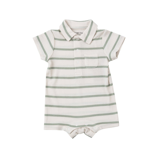 Polo Shortie, Desert Sage + Sugar Swizzle