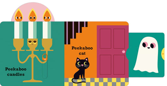 Peekaboo: Pumpkin - An Interactive Board Book for Babies & Toddlers with Mirror & Sliders to Push, Pull, or Turn