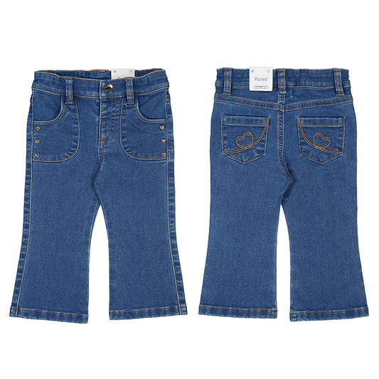 Baby Girl's Flared Jeans