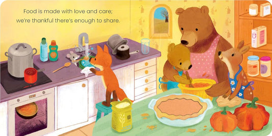 Thanksgiving Friends: A touch-and-feel book of Thanksgiving and friendship