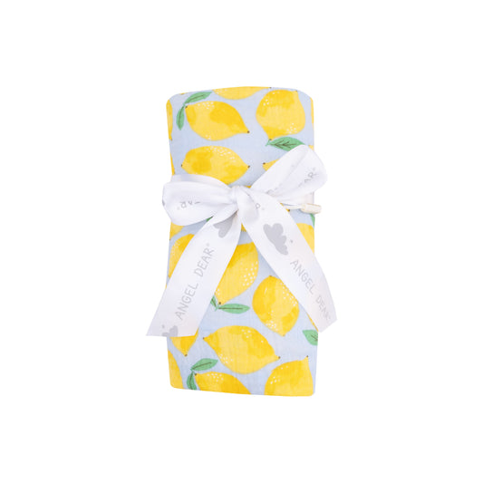Sunny Lemons Swaddle Blanket