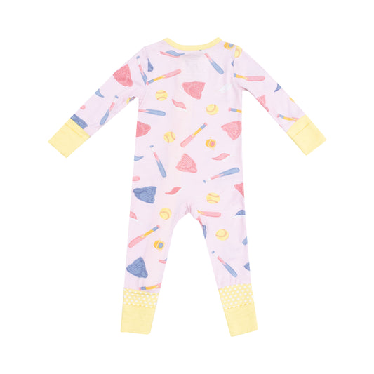 Softball - 2 Way Zipper Romper