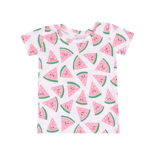 Loungewear Short Set - Watermelon Hearts