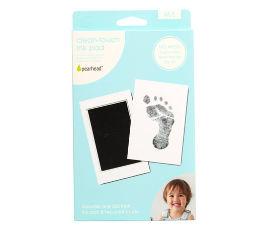 Baby Handprint or Footprint Clean-Touch Ink Pad Kit, Medium/Large