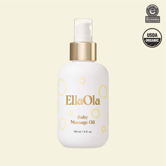 EllaOla Organic Baby Massage Oil