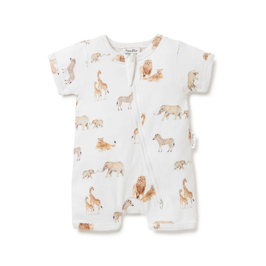Savanna Zip Romper