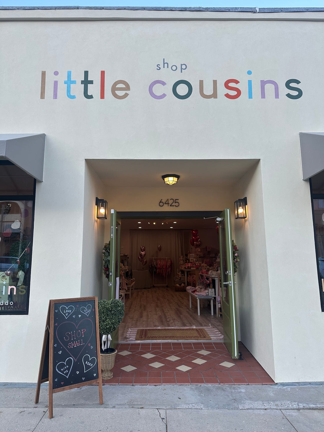 Shop Little Cousins new storefront at 6425 El Camino Real, Atascadero, CA 93422