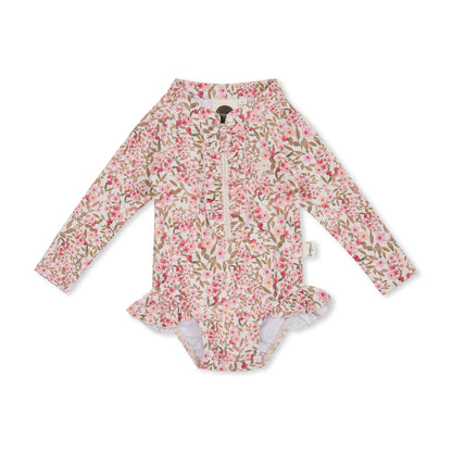 Spring Blossom Rashie Swimsuit UPF50