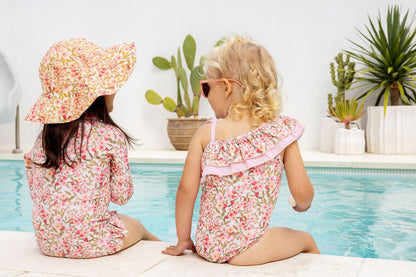 Spring Blossom Rashie Swimsuit UPF50