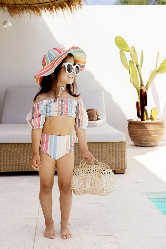 Sun Stripe Bikini UPF50