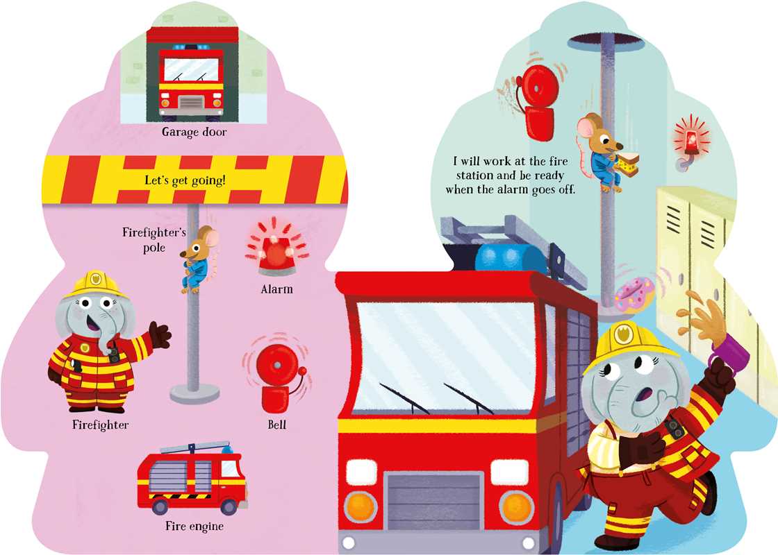 When I Grow Up, I'll be a - Firefighter by Little Genius Books