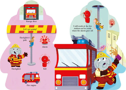 When I Grow Up, I'll be a - Firefighter by Little Genius Books