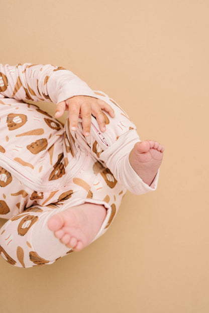 Home Run Pink Bamboo Sleeper