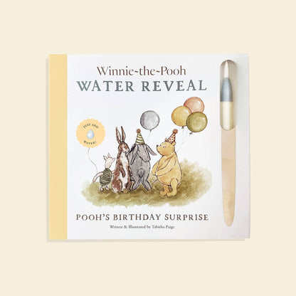 Winnie-the-Pooh Pooh's Birthday Surprise water reveal book cover