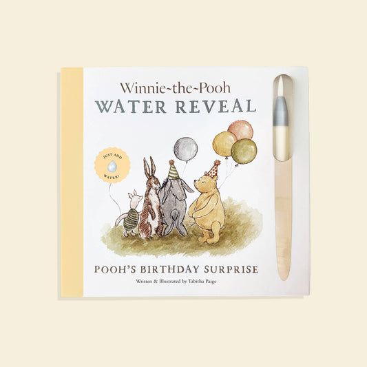Winnie-the-Pooh Pooh's Birthday Surprise water reveal book cover