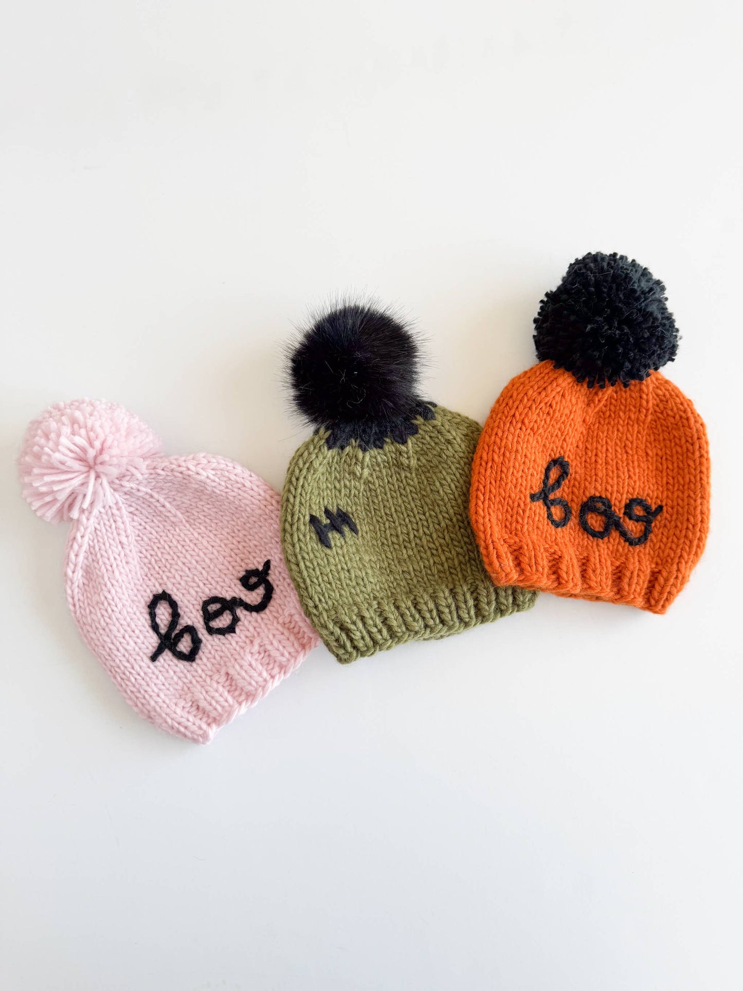 Boo Baby Hat Halloween Pumpkin Kid Fall