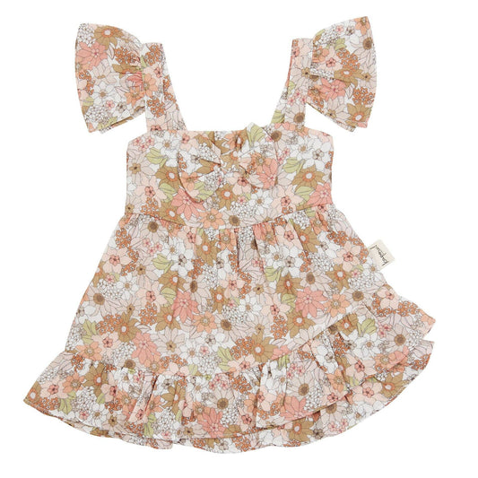 Bouquet Bow Sun Dress