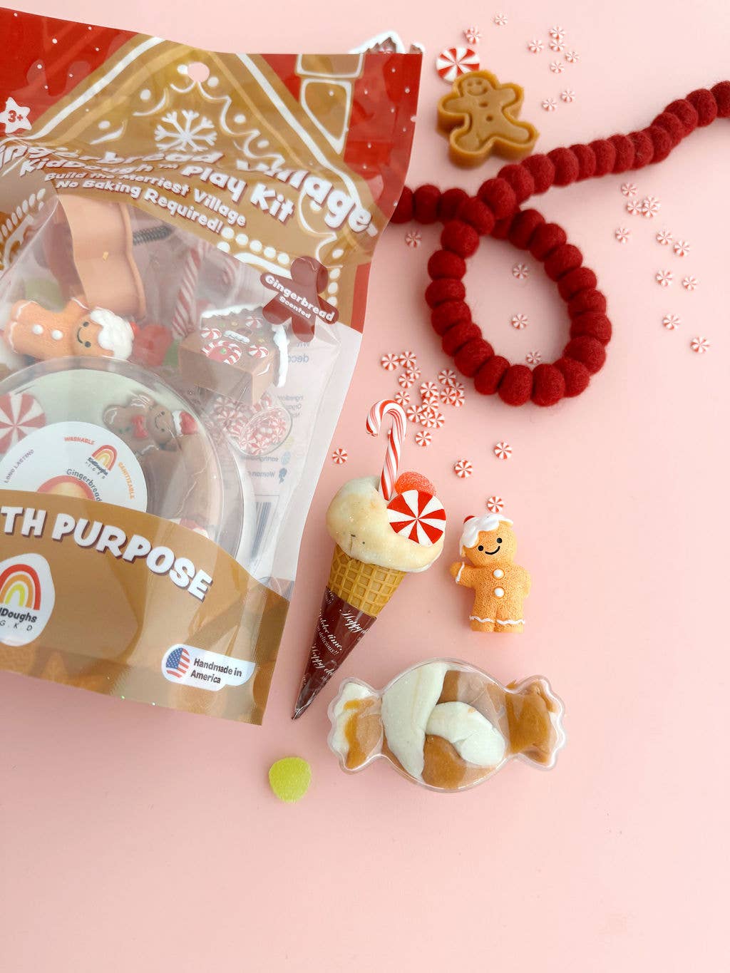 Gingerbread Village KidDough Play Kit - view 4