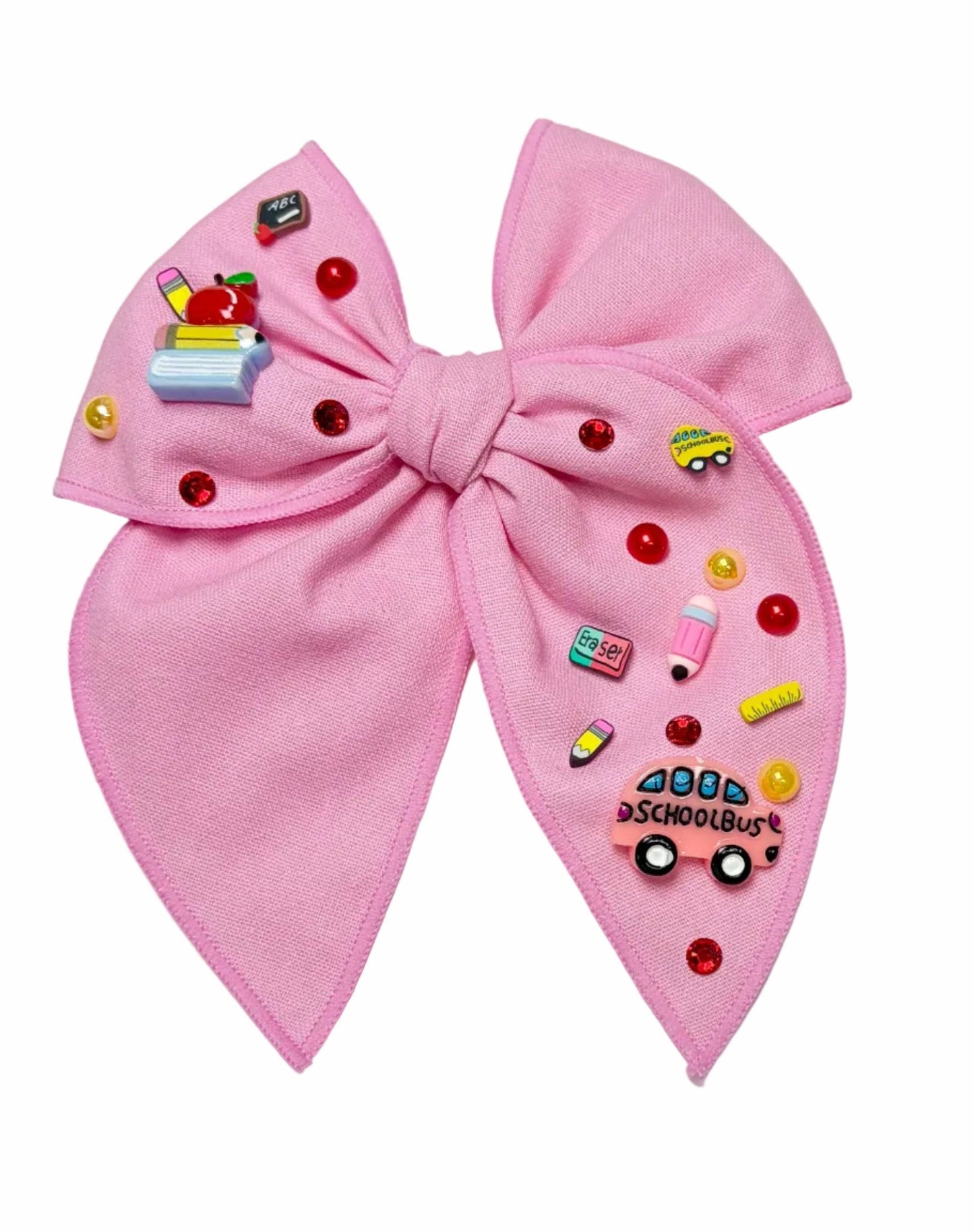 Teacher’s Pet Pink Hair Bow