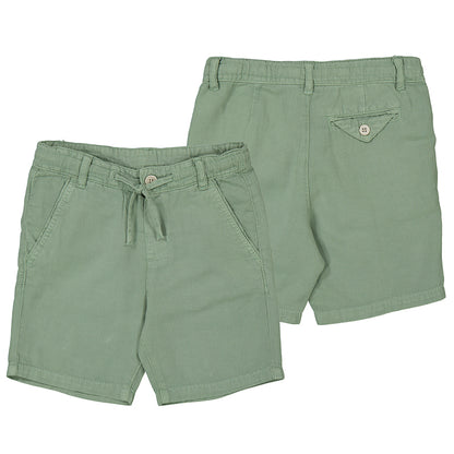 Boy's Drawstring Linen Shorts