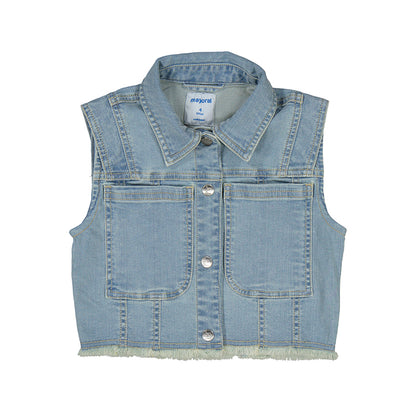 Girl's Denim Vest