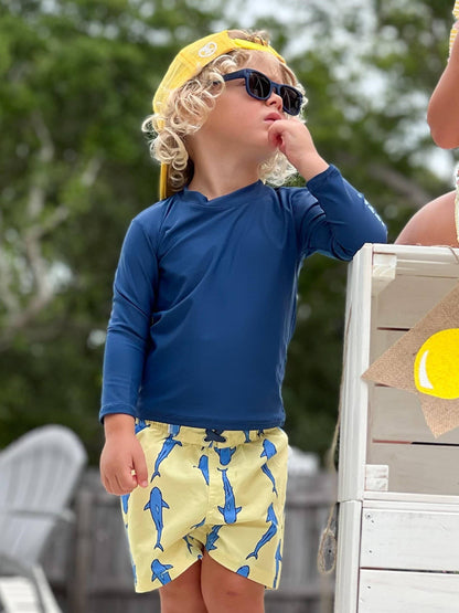 Jawsome Shark Swim Trunks