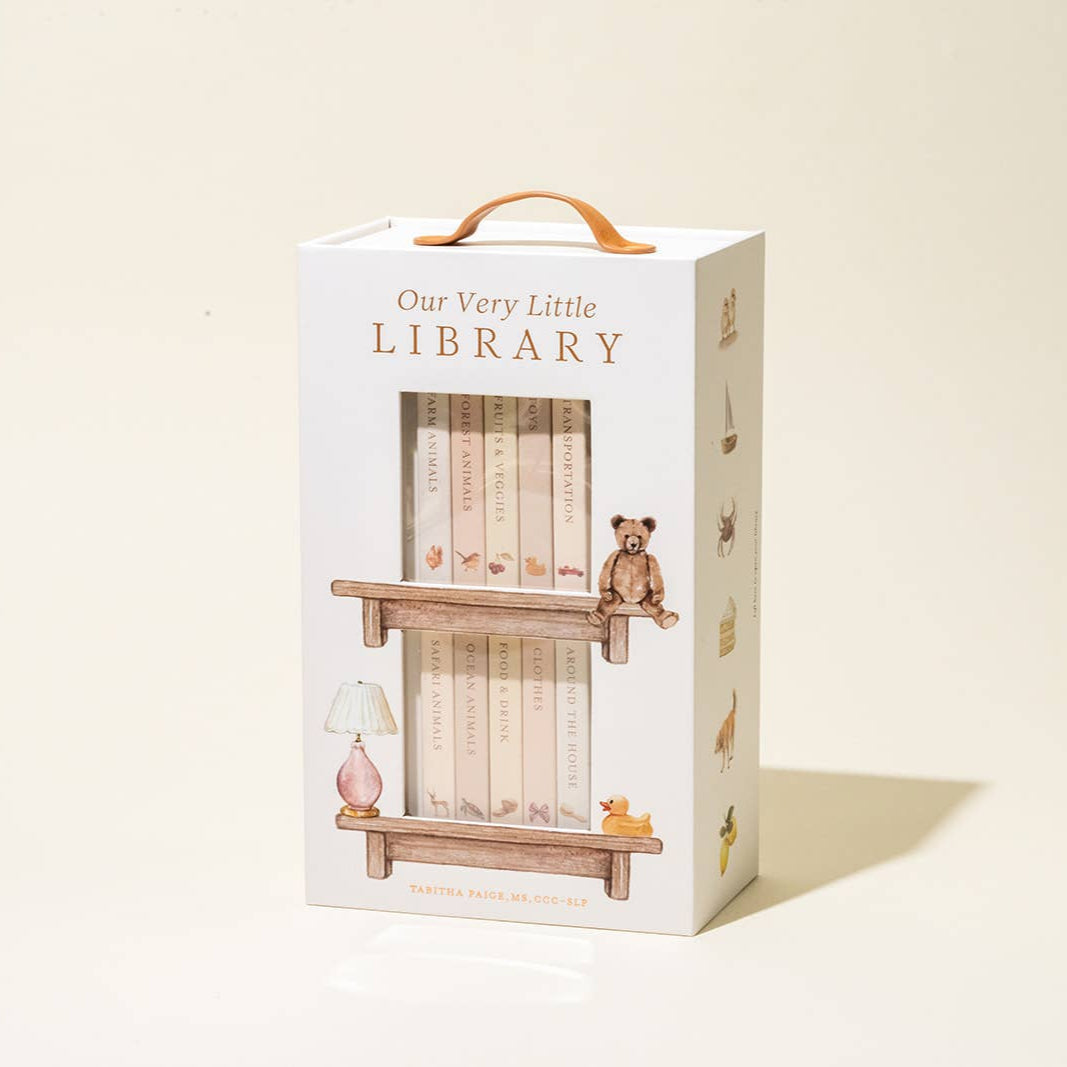 Our Very Little Library Board Book Set – Shop Little Cousins